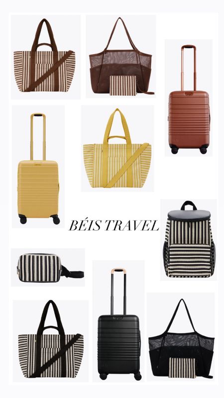 The prettiest designer luggage from BÉIS! For all of your travel and vacation needs! 

#LTKItBag #LTKFindsUnder100 #LTKTravel