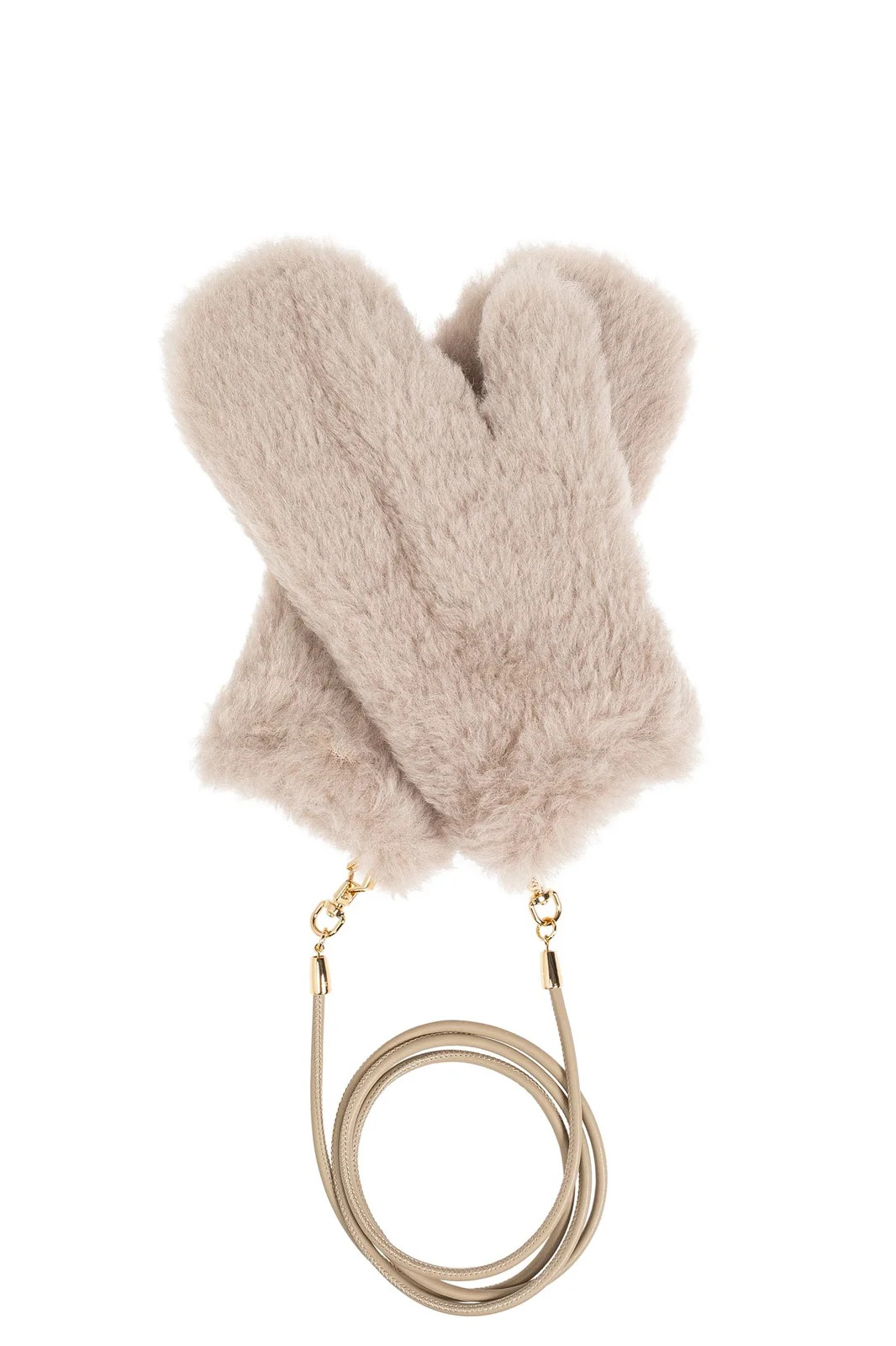 Max Mara Ombrato Teddy Mittens | Cettire Global