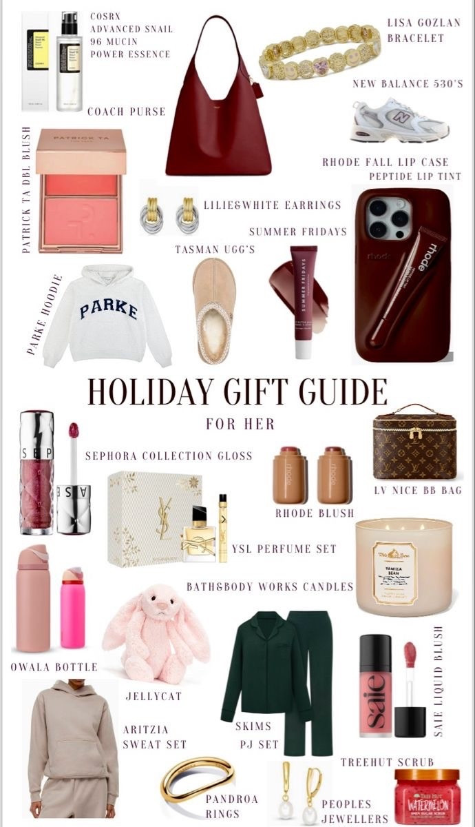 Christmas gift guide for her 🤶✨
xtra ideas are linked!!

#LTKSeasonal #LTKHoliday #LTKGiftGuide