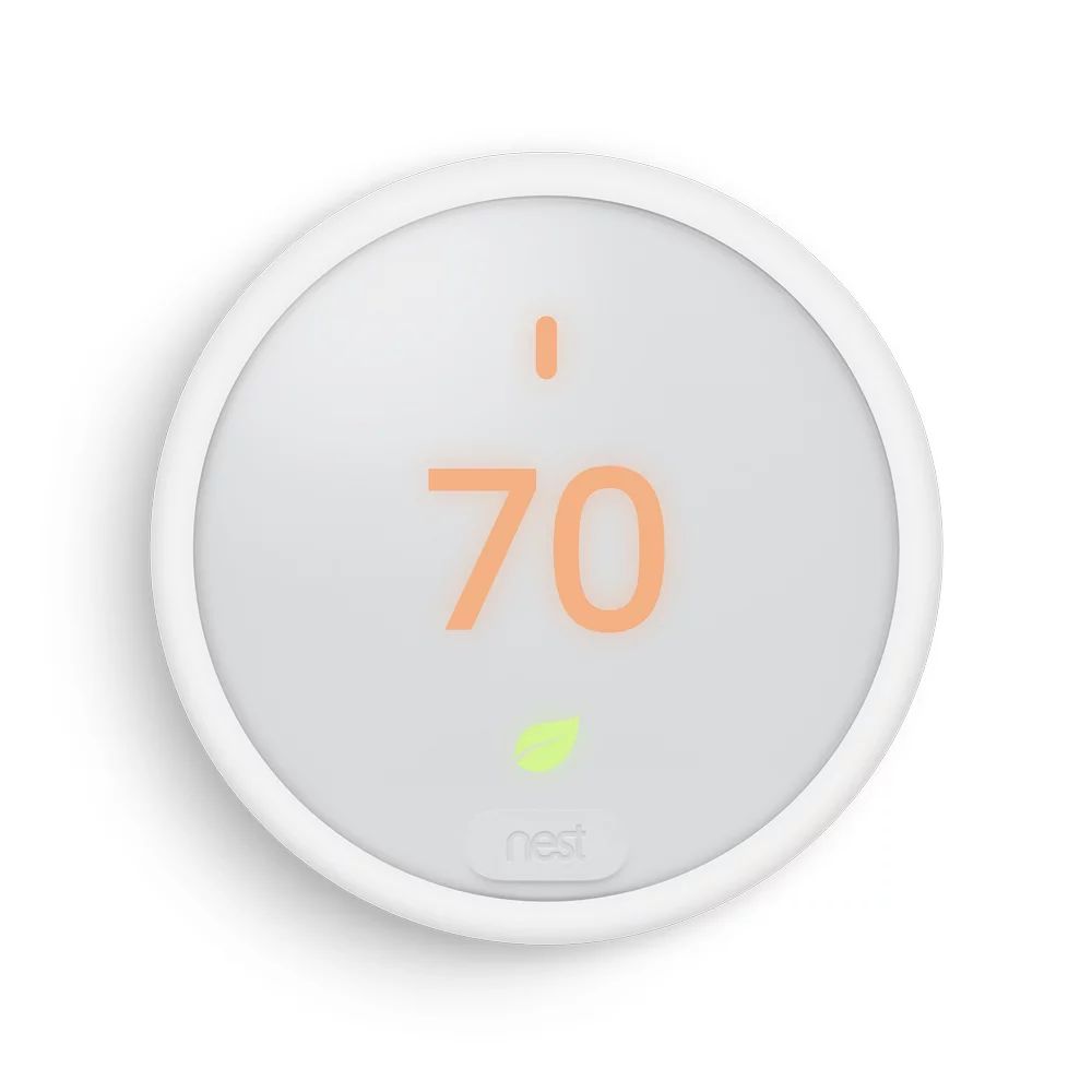 Google Nest Thermostat E in White | Walmart (US)