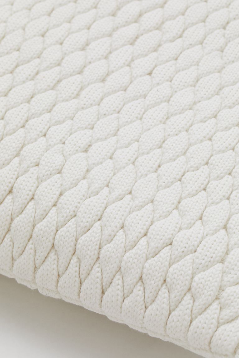 Textured-knit Cushion Cover | H&M (US + CA)