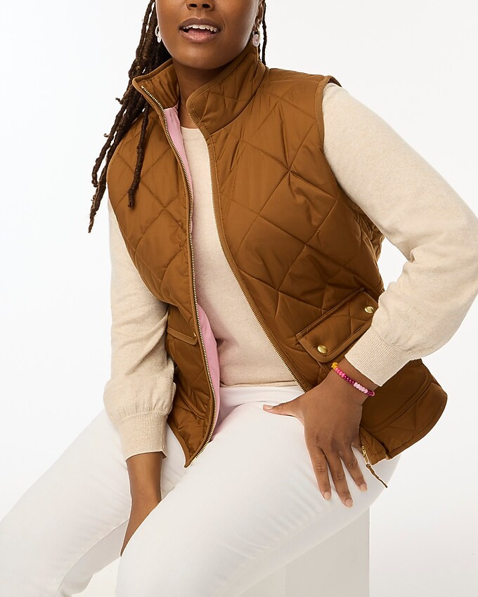 Puffer vest with snap pockets | J.Crew Factory