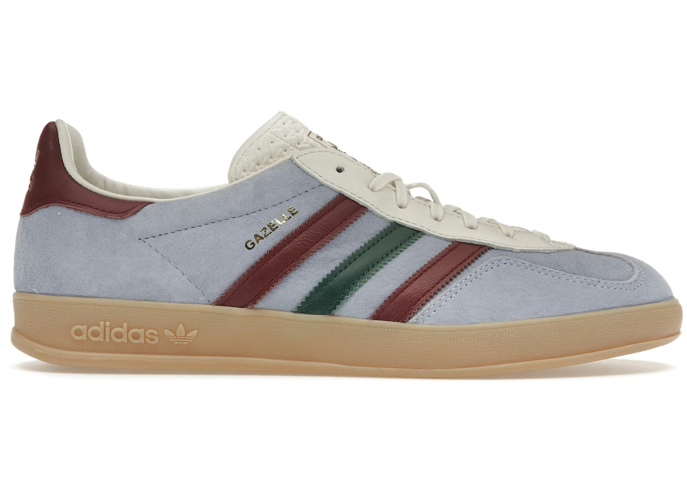 adidas Gazelle Indoor Blue Dawn Collegiate Burgundy | StockX