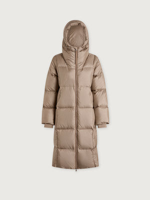 Katya Long Down Puffer | Varley US, Portabella Metallic / XXS | Varley US