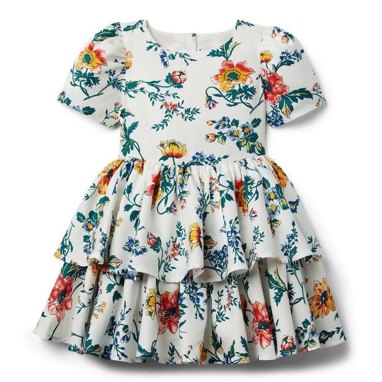 Floral Tiered Dress | Janie and Jack