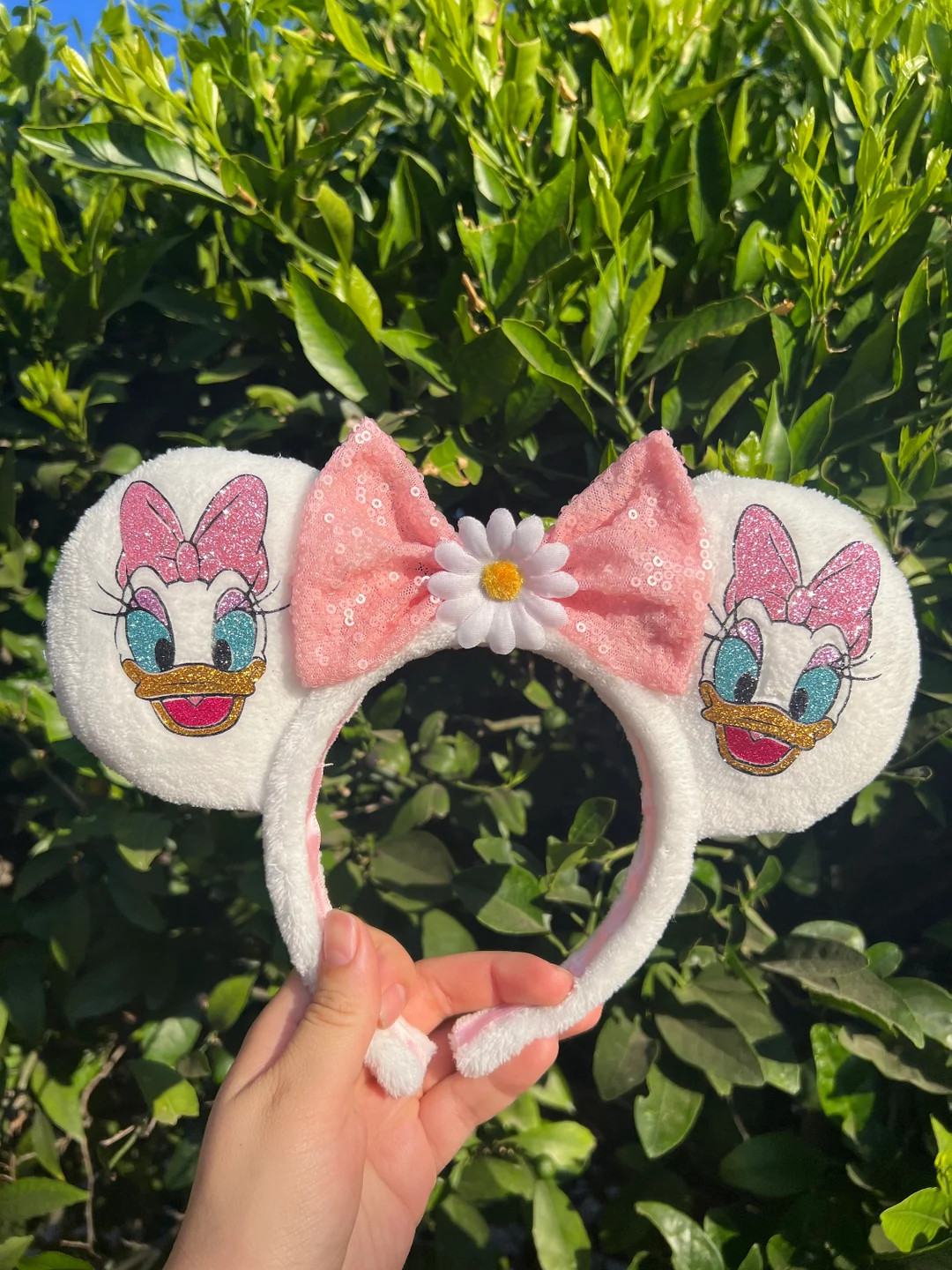 Daisy Duck Mickey and Friends Inspired Mouse Ears - Etsy | Etsy (US)