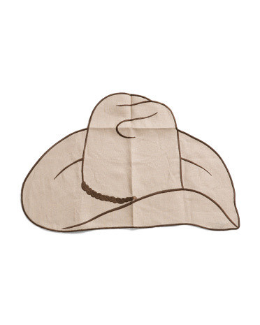 Cowboy Hat Placemat | TJ Maxx