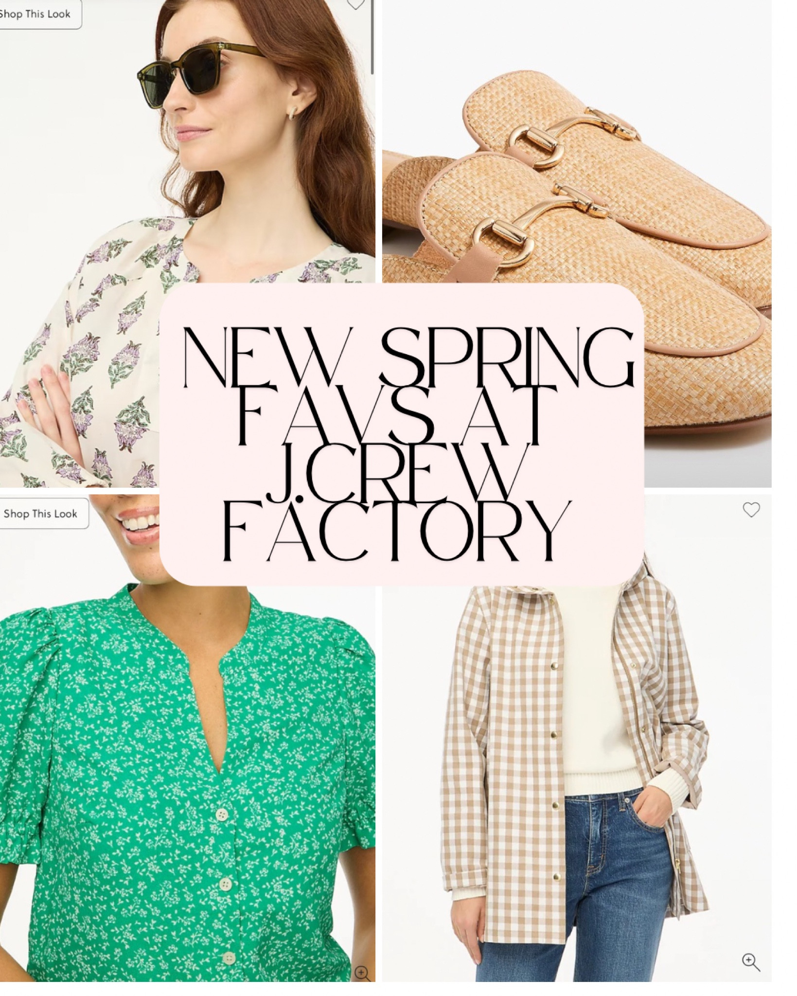 Rounded up some of my favorite new spring arrivals at J.Crew Factory! 

#LTKSeasonal #LTKSaleAlert #LTKStyleTip