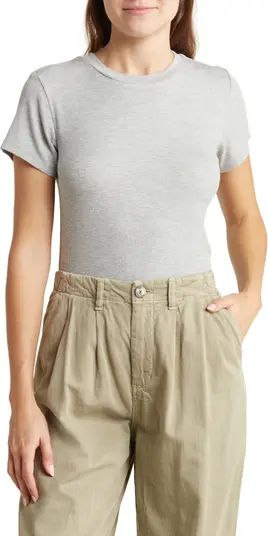 Ribbed Short Sleeve T-Shirt | Nordstrom Rack