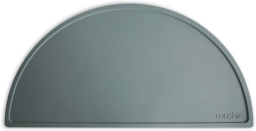 mushie Silicone Placemat for Kids | BPA-Free Non-Slip Design (Dried Thyme) | Amazon (US)