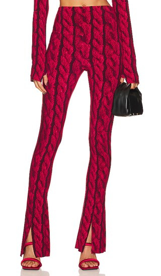 Spat Legging in Red Cable | Revolve Clothing (Global)