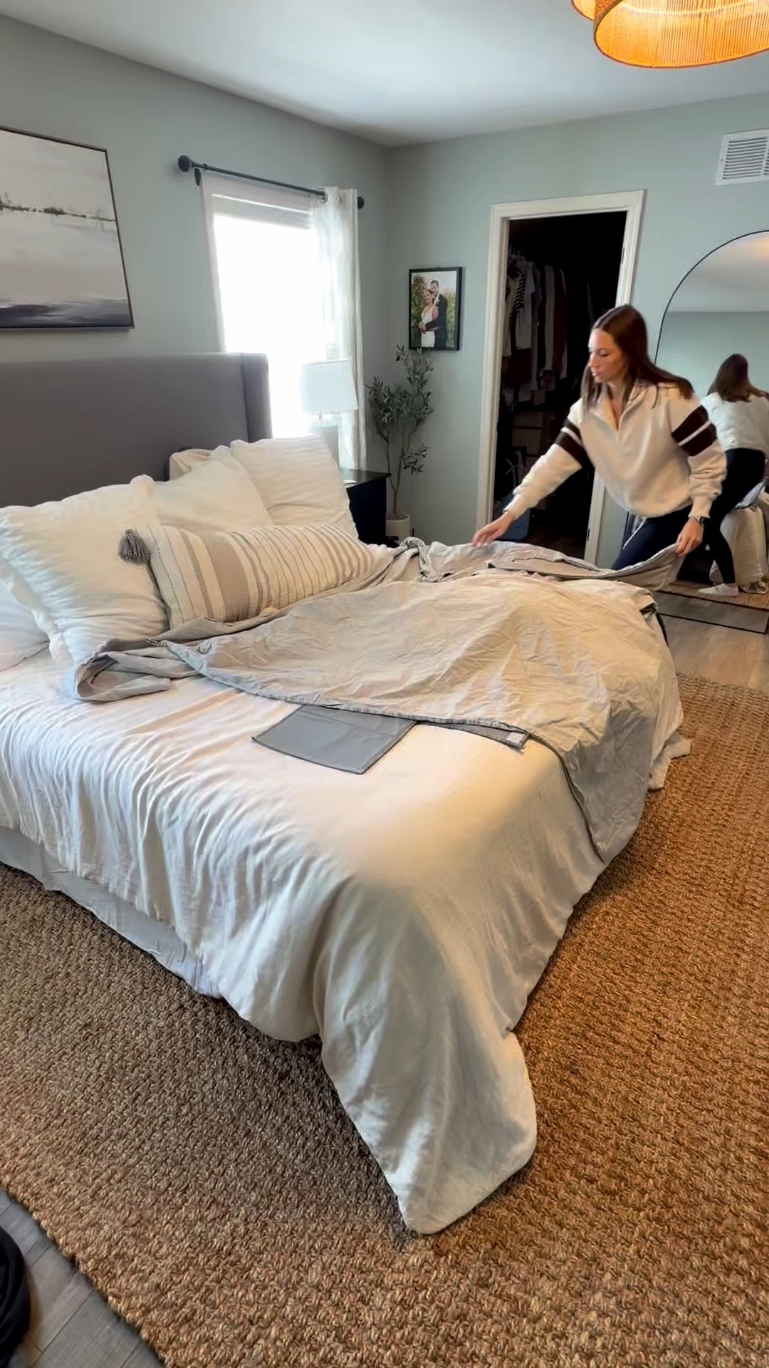 Swapping out our winter flannel sheets for regular sheets now that it’s warming up! These bed sheet organizers are great for storage (and I need to better fold my sheets I know!)

#LTKHome #LTKmomlife #LTKSaleAlert