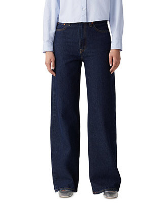 Premium Women's Ribcage Wide-Leg Jeans | Macy's