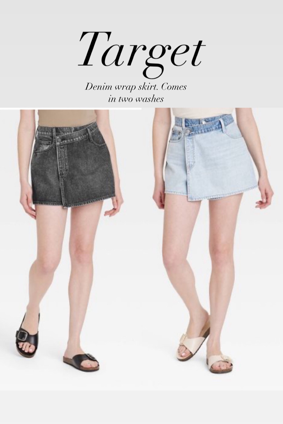 Denim wrap skort from Target. So cute!

#LTKSeasonal #LTKFindsUnder50 #LTKStyleTip