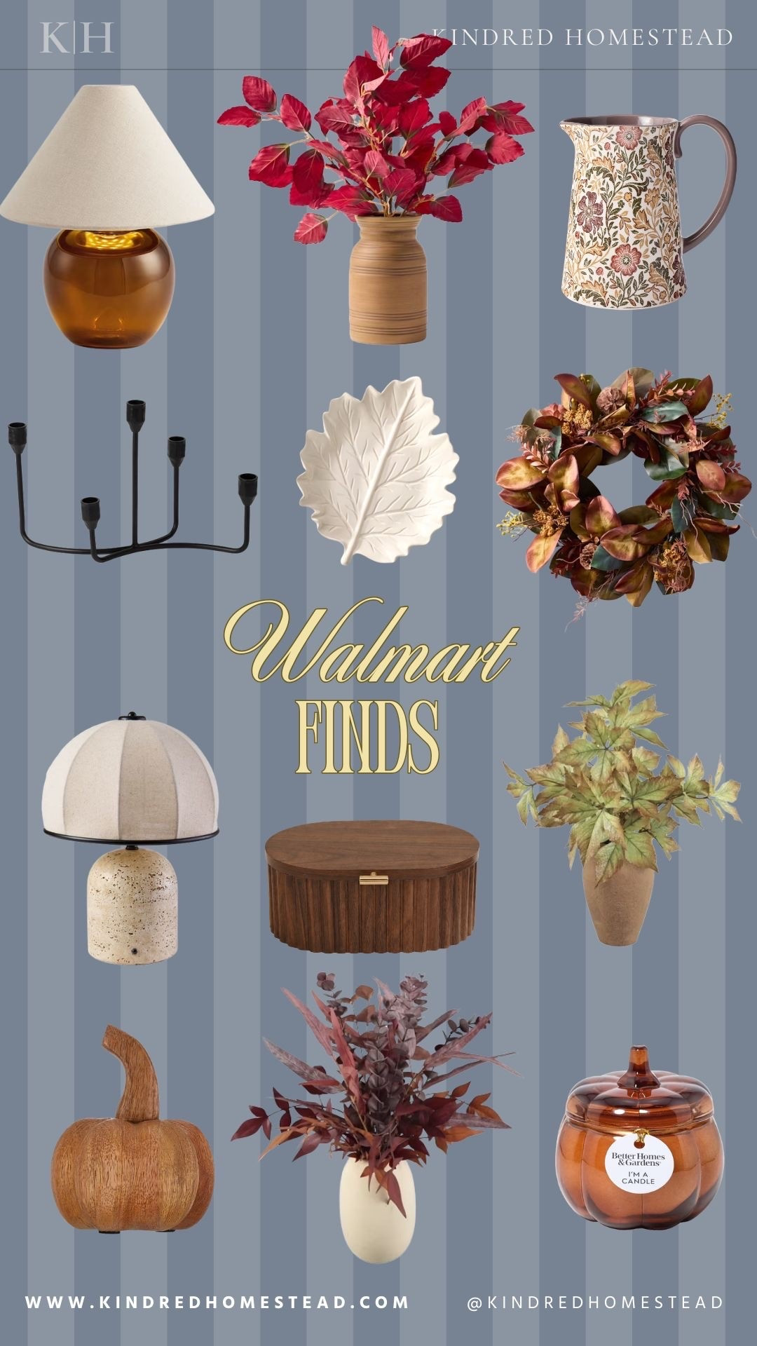 A few Walmart finds for bringing a little more fall into the home 🍂🤎 Cozy, classic pieces that feel right at home this time of year.

Everything linked here! 🛒

#LTKHome