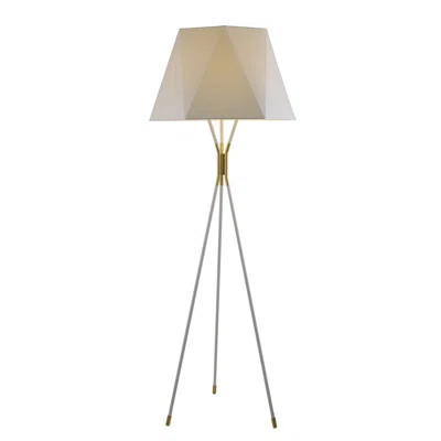 Everly Quinn Charlbury 73" Tripod Floor Lamp Shade Colour: White | Wayfair North America