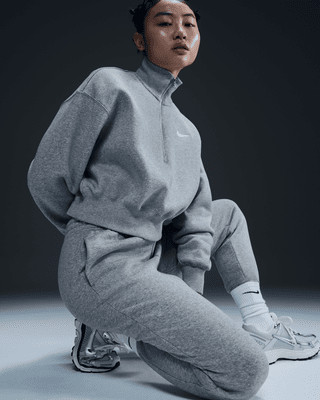 Nike Sportswear Phoenix Fleece Women's 1/2-Zip Cropped Sweatshirt | Nike (UK)