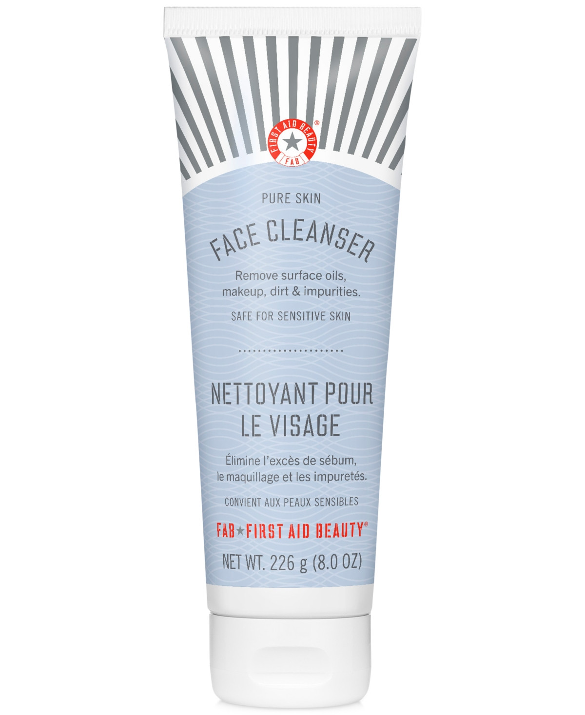 First Aid Beauty Pure Skin Face Cleanser, 8 oz. | Macys (US)