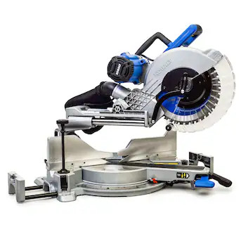 Kobalt Compact 12-in 15-Amp Dual Bevel Sliding Compound Corded Miter Saw | Lowe's