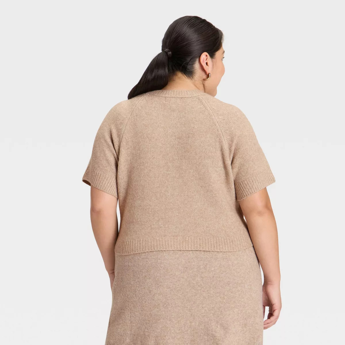 Women's Short Sleeve Cozy Knit Button-Down Cardigan Sweater - Universal Thread™ | Target