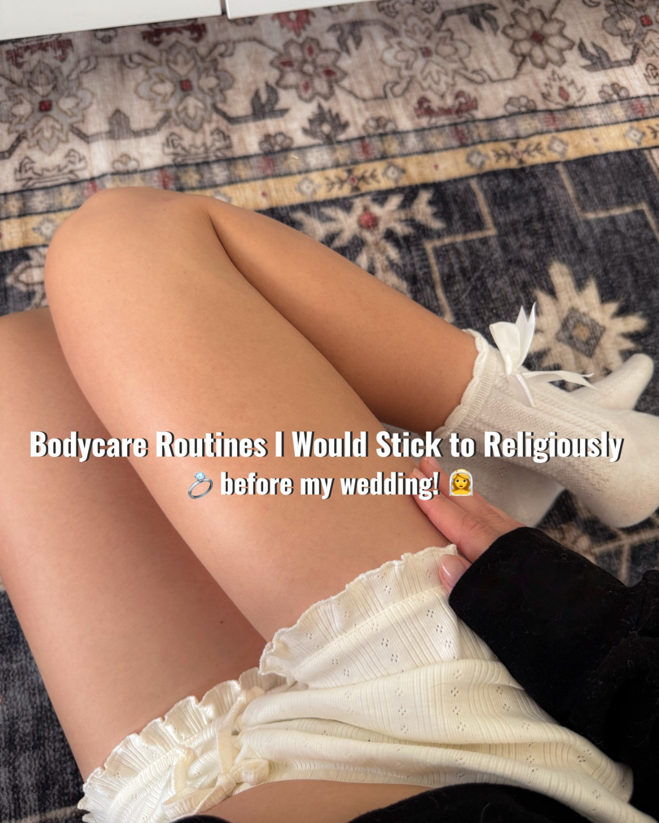 here are some life changing body care routines that i would stick to RELIGIOUSLY if i was getting married soon!  1. dry brushing 3x a week improves appearance of cellulite, stimulates lymphatic system, & removes dead skin 2. bump eraser 1-2x a week gets rid of KP bumps & smooths skin texture 3. foot exfoliation 3-4x a week prevents cracked heels & leaves feet feeling soft & smooth  4. shower oil daily supports skin barrier & leaves skin hydrated & glowy 5. milky essence daily deep deep hydration, protects & repairs skin barrier, reduces fine lines, improves elasticity 6. brightening gel deodorant daily  targets odor causing bacteria, reduces discoloration & uneven tone 7. moisturizer daily even if it’s just a budget lotion, moisturize daily ESPECIALLY after showering, exfoliating, or shaving
 #bridalbodycare #weddingprep #weddingbeautyprep #glowyskin 

#LTKWedding #LTKselfcare