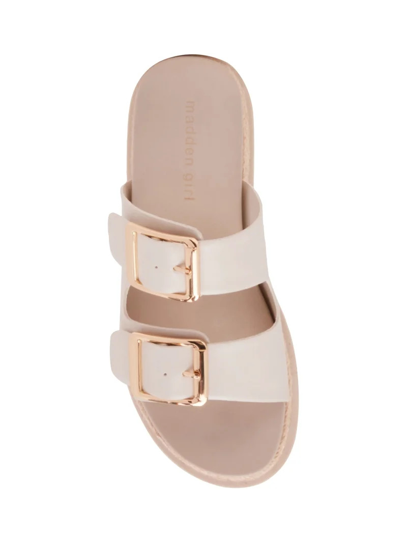 Madden Girl Women's Mythicall Two Strap Slide Platform Sandal | Walmart (US)