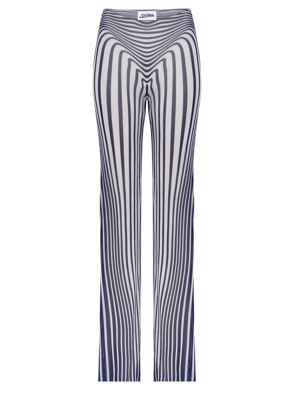 elasticated morphing-stripes trousers | Farfetch Global