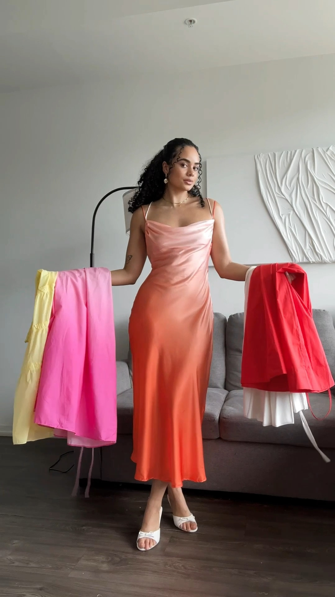 Summer dresses 

Sizing:
US6 in all dresses 
 (Size up for Gianna ombré dress)
