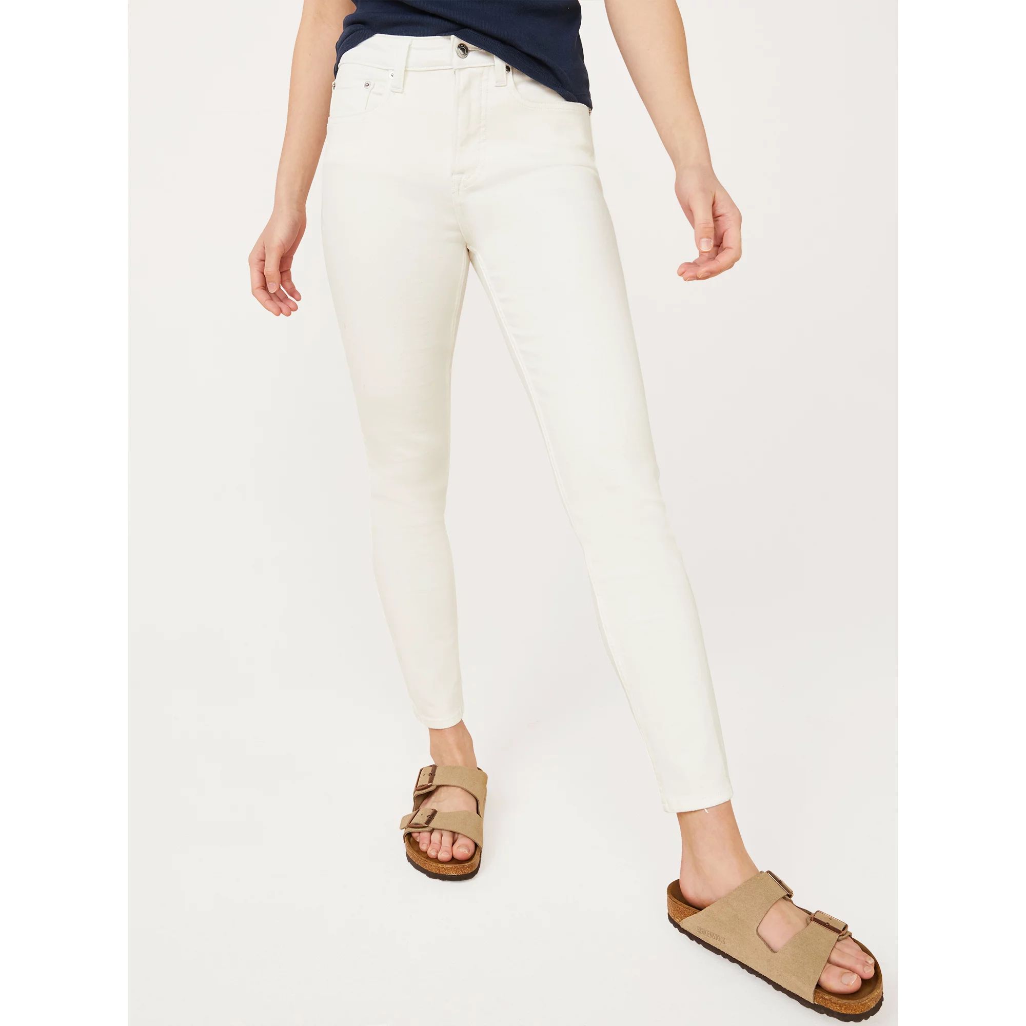 Free Assembly Women's Essential High Rise Skinny Jeans | Walmart (US)