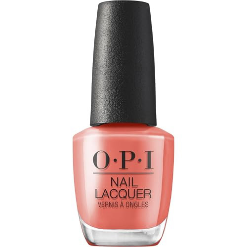 OPI Nail Lacquer Shrimp Cocktail | Opaque Medium Warm Sunset Orange Crème Chip Resistant Nail Polish | The New OPIcons Collection | Spring 2026 | Amazon (US)