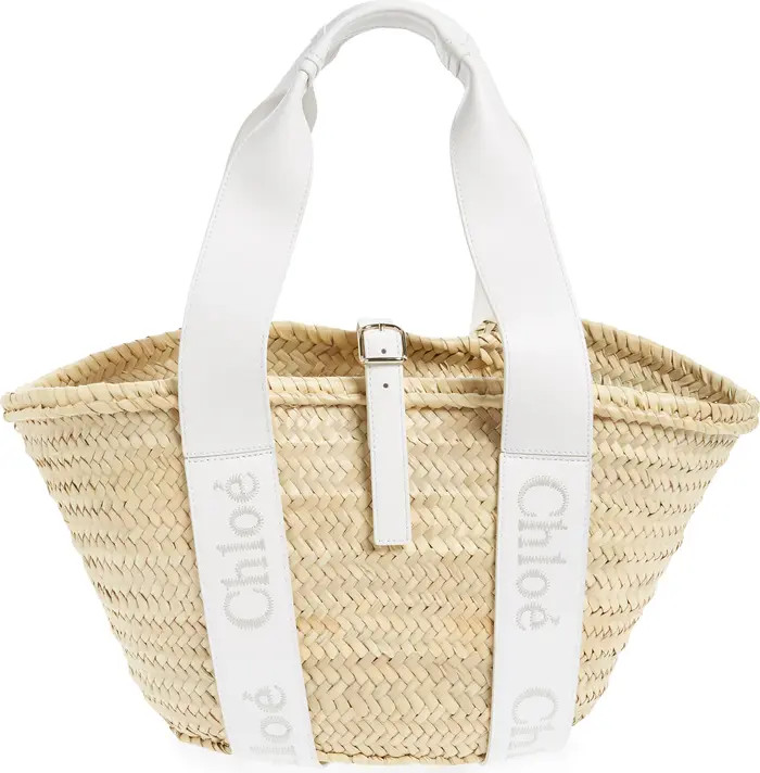 Sense Woven Palm Basket Tote | Nordstrom
