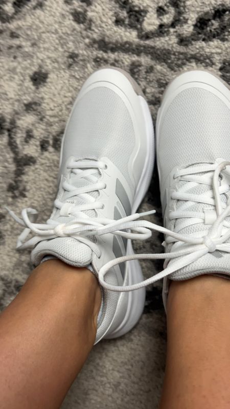 White Adidas Golf shoe

#LTKVideo #LTKActive #LTKfindsunder100