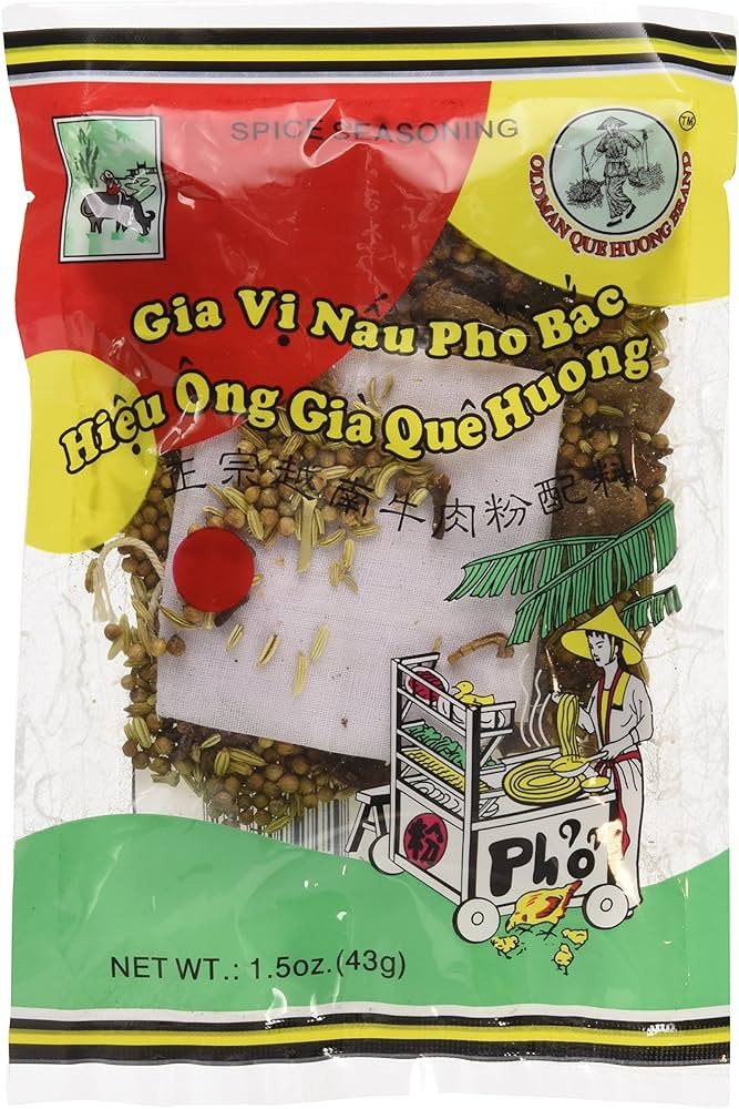 Old Man Que Huong Pho Bac Spice Seasoning (3 Packs)- Gia Vi Pho Bac | Amazon (US)