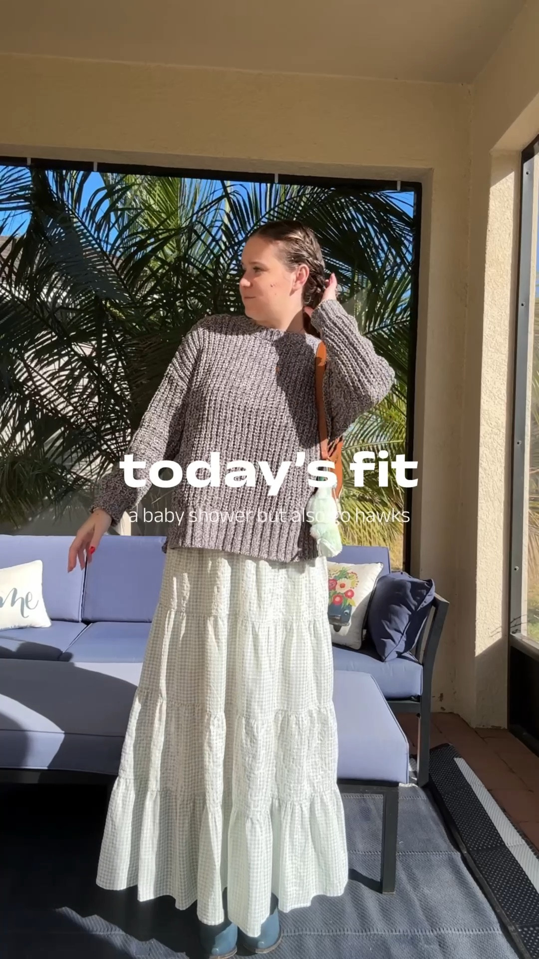 When your team is in the SB, you got to make every outfit the right colors 

Go Seahawks 💙💚 

Sweater: AE 
Skirt: Altar’d State
Boots: Idyllwind  
Purse: Marshals 
Labubu: Popmart 

#LTKootd #LTKSeasonal #LTKgrwm