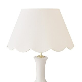 Scalloped Linen Lamp Shade Handmade Empire Silhouette for Home Decor | Ballard Designs, Inc.