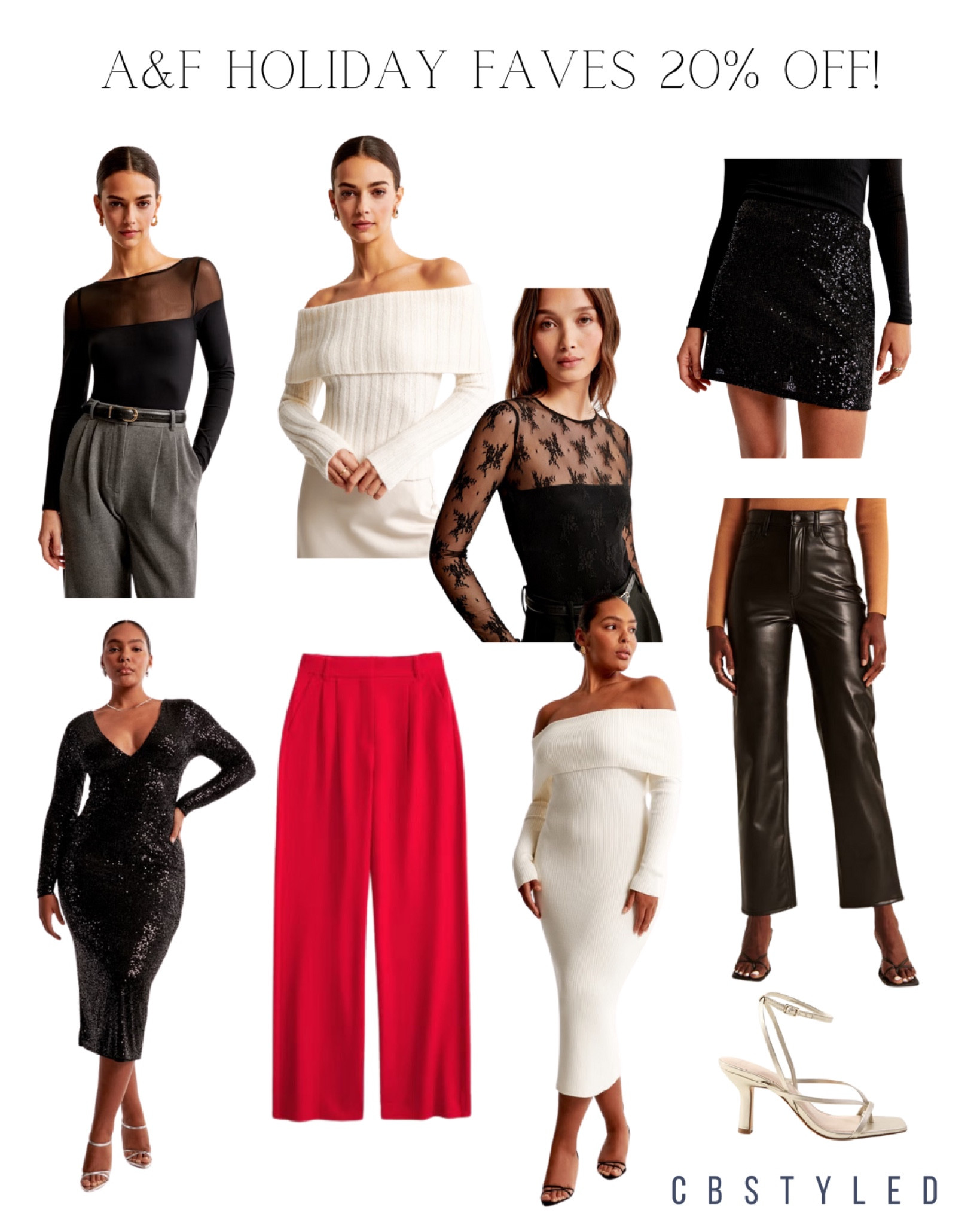 Sharing some of my favorite holiday outfit ideas from Abercrombie that are currently 20% off!! 


#LTKsalealert #LTKHoliday #LTKstyletip