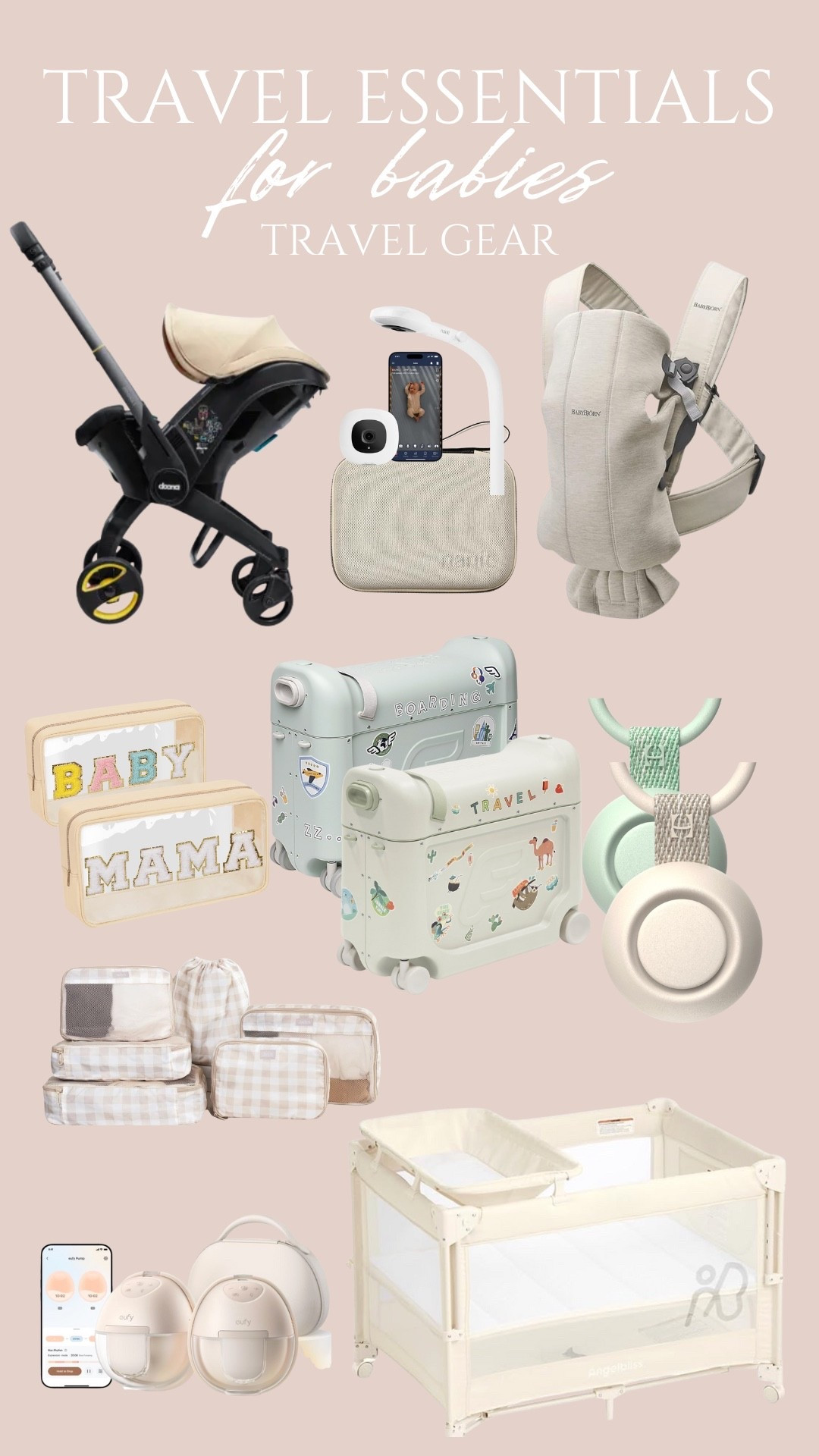 Traveling with a baby doesn’t have to feel overwhelming when you have the right travel essentials for babies. These are the must-have baby travel items I never fly, road trip, or travel internationally without — from carry-on baby essentials and diaper bag organization to portable sleep solutions, travel-friendly feeding gear, and compact baby gear that actually saves space. Whether you’re looking for baby airplane essentials, newborn travel must-haves, or toddler travel favorites, these tried-and-true items make traveling with babies smoother, calmer, and more enjoyable. Saved, tested, and linked so you can travel confidently with your little one.

#LTKKids #LTKTravel #LTKmomlife