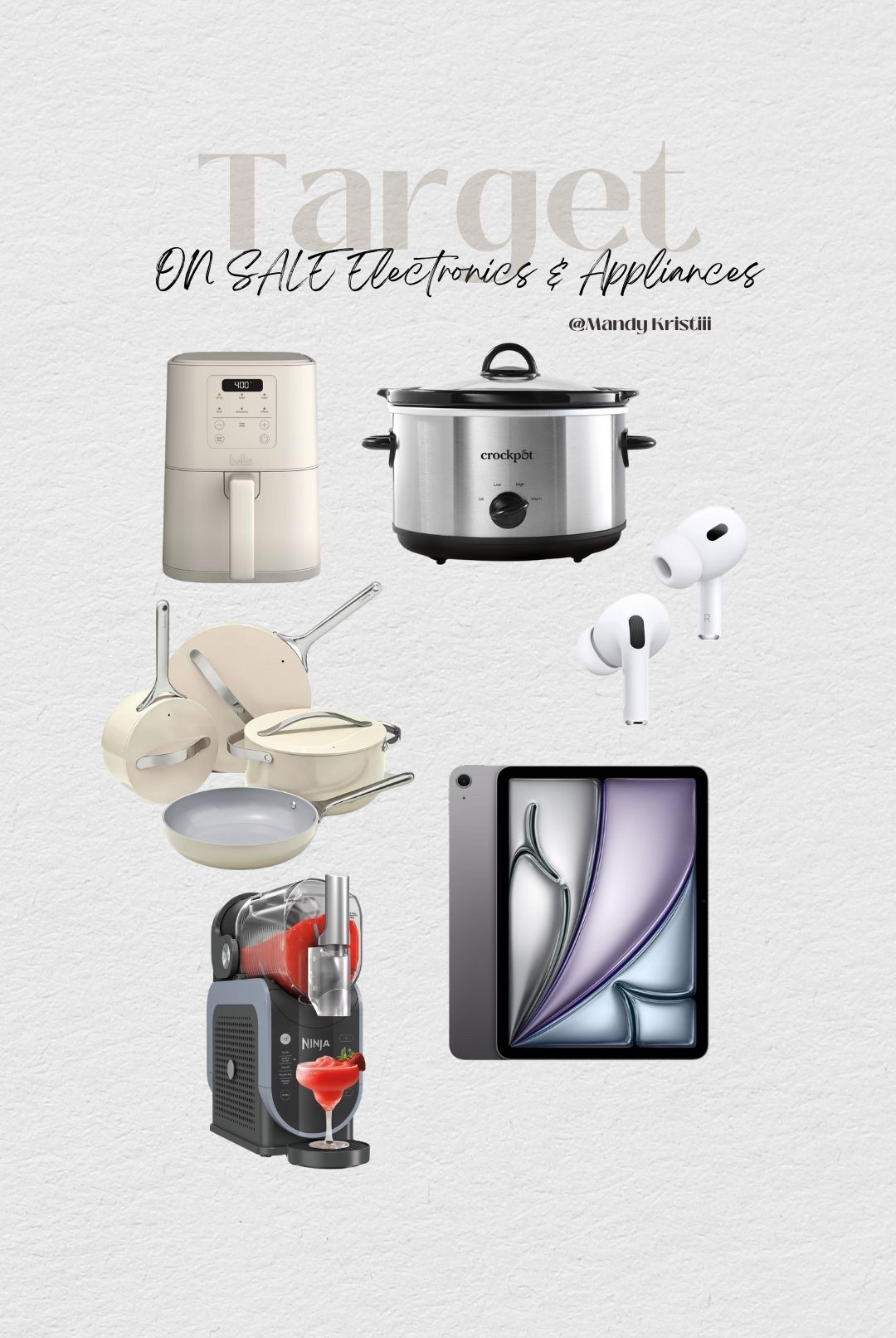 Target circle sale appliances and electronics 

#LTKHome #LTKSaleAlert #LTKFindsUnder50