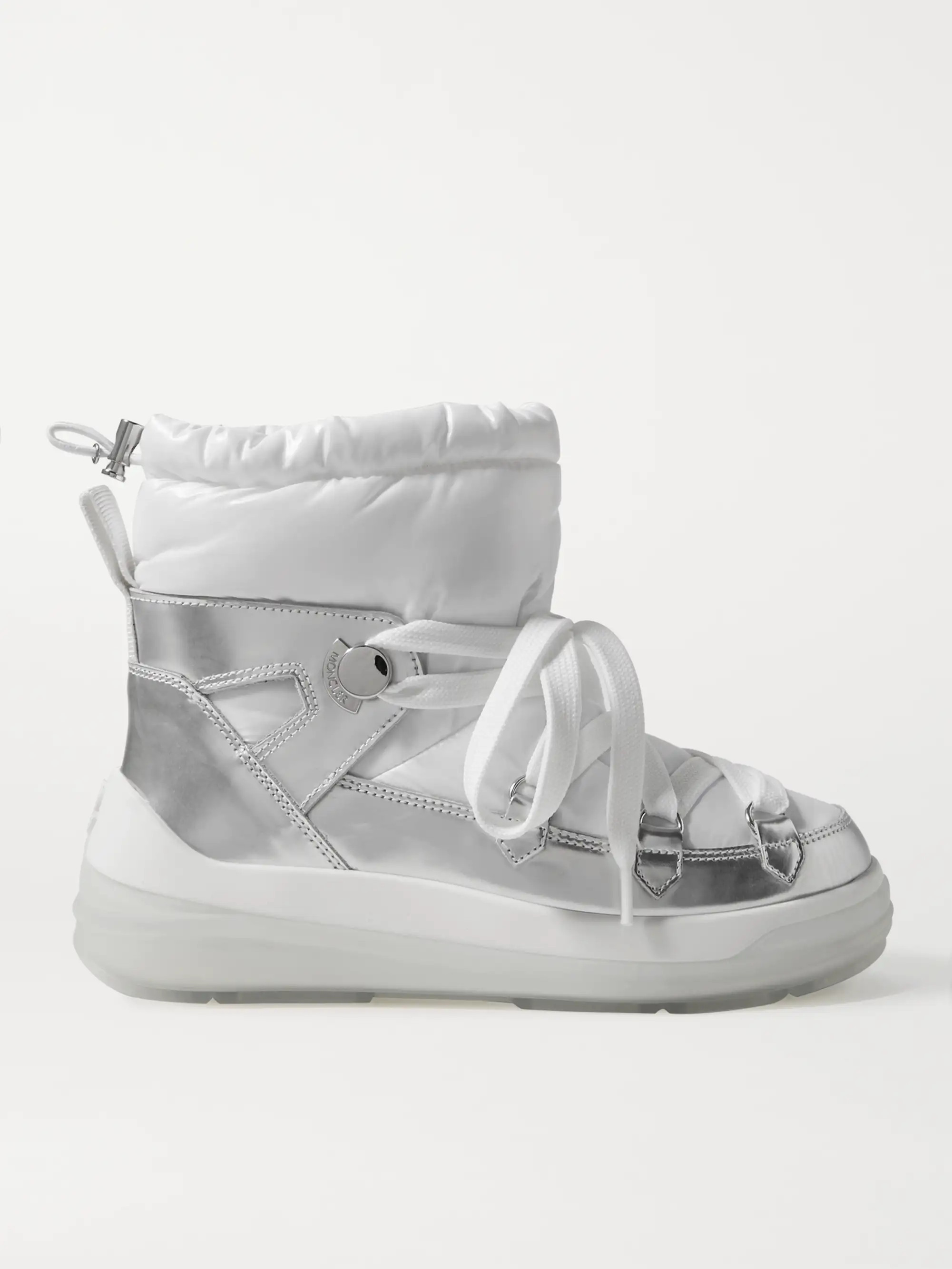 Insolux metallic leather and padded shell ankle boots | NET-A-PORTER (US)