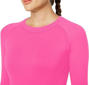 MathCat Workout Shirts for Women Long Sleeve, Workout Tops for Women, Quick Dry Gym Athletic Tops... | Amazon (US)