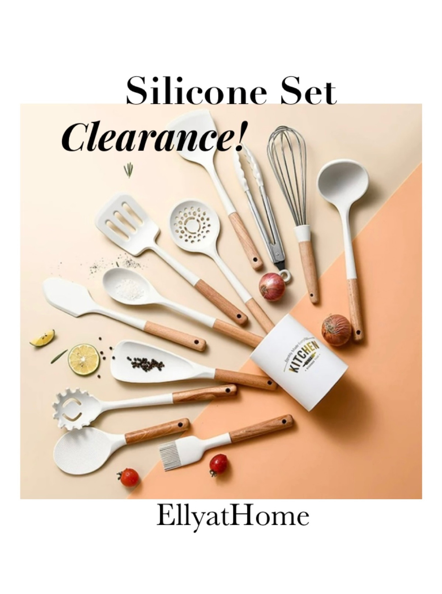 Silicone kitchen accessories on clearance at Walmart! Perfect for the kitchen counter to have spoons, forks, whisk handy while cooking and preparing. Home decor kitchen accessories. Walmart home. 


#LTKhome #LTKsalealert #LTKunder50