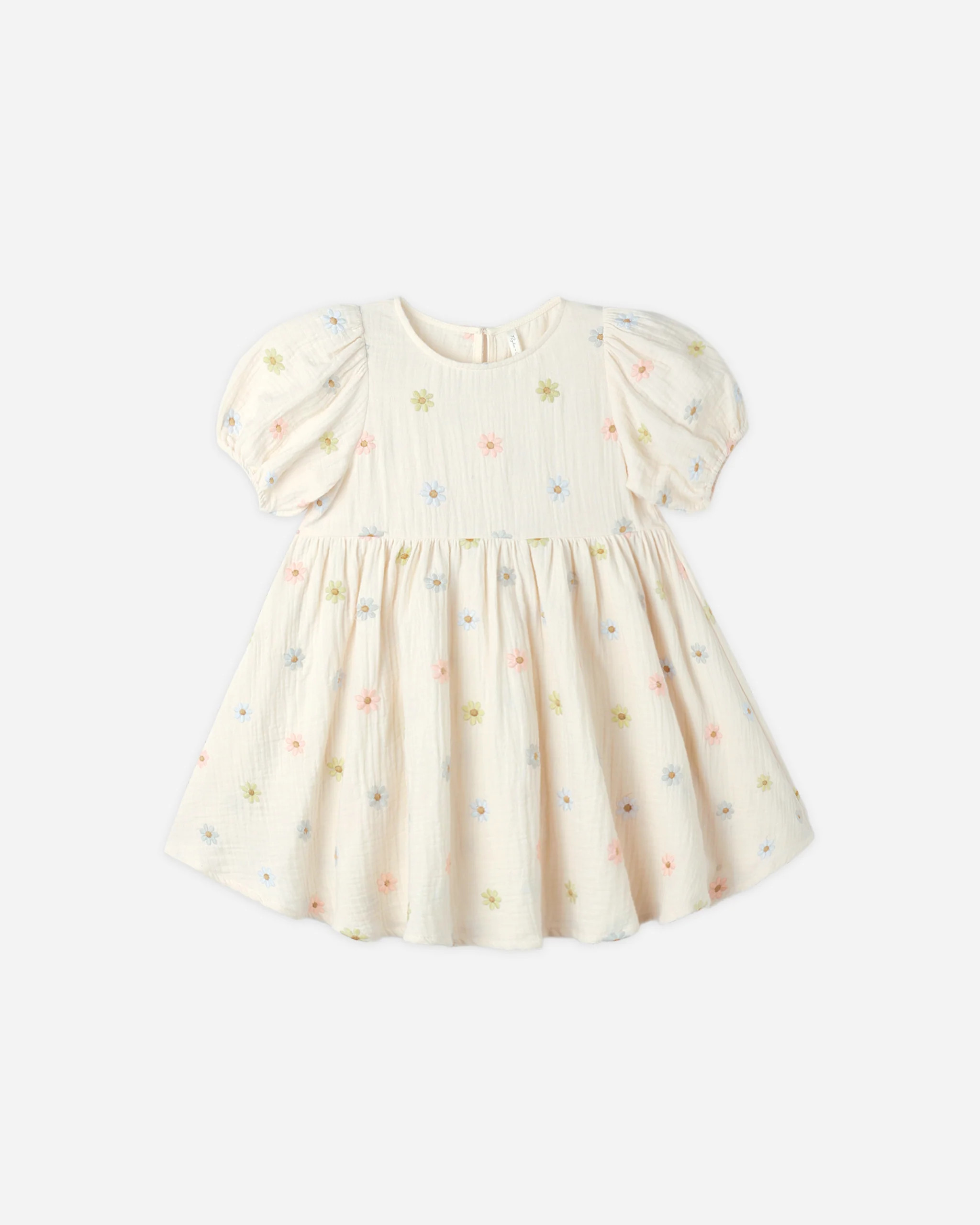 Marley Dress Embroidered Daisies | Rylee + Cru