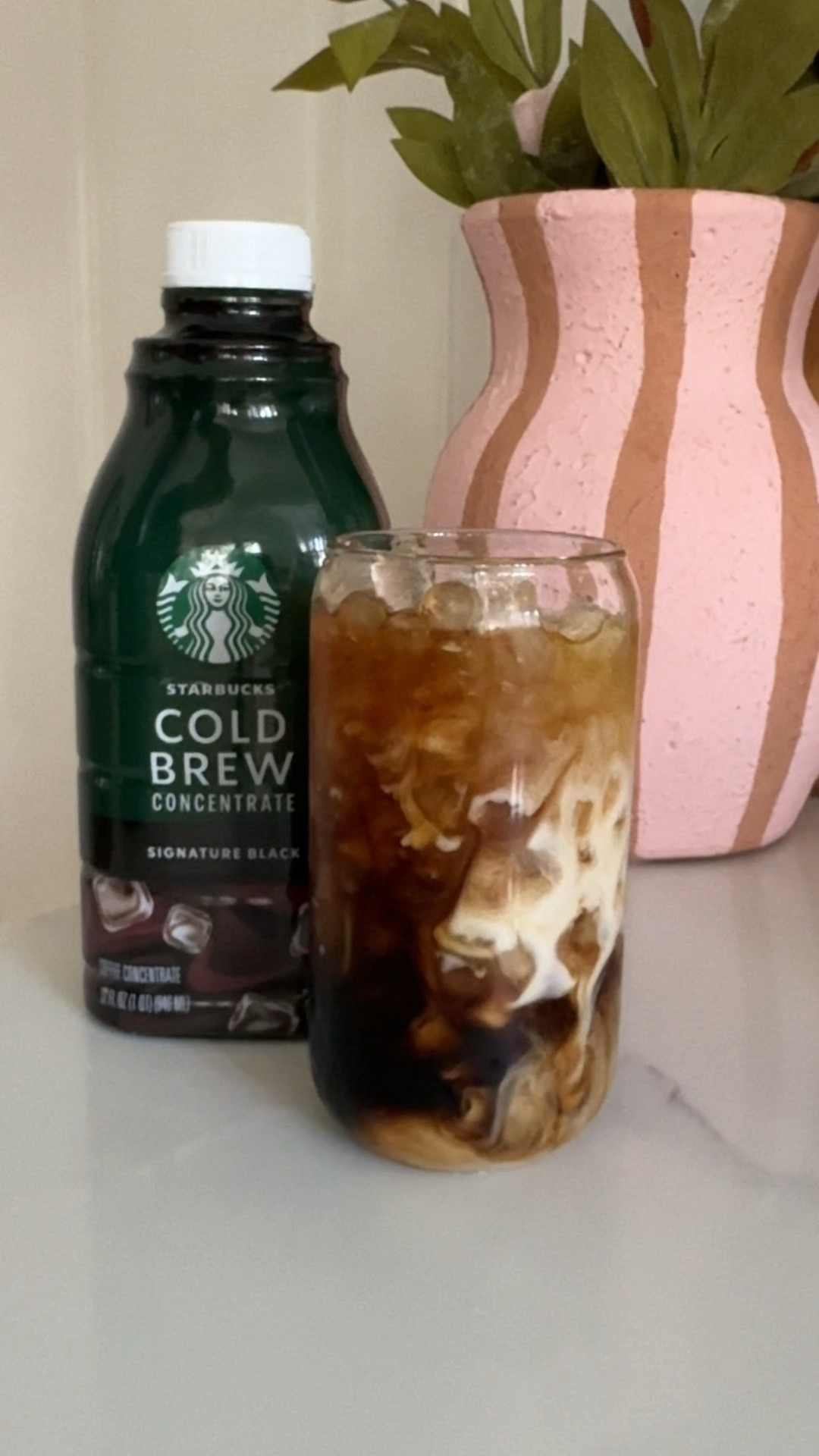 
#ad My morning coffee just got a major upgrade! ☕️ I’m so excited to partner with @Target  and @starbucks  to share that your favorite Starbucks Sweet Cream Creamer is finally available to enjoy at home.
It’s incredibly luscious, made with real cream, and crafted specifically for cold brew. Just a splash of Starbucks Sweet Cream Creamer gives you that perfect, velvety marble swirl and an elegantly balanced sweetness. It’s officially a permanent resident in my fridge!
Head to #Target and thank me later! 🎯
Comment "SWEET" for a direct link to shop!
@shop.ltk #liketkit 
 #StarbucksAtHome #TargetPartner #Target  
