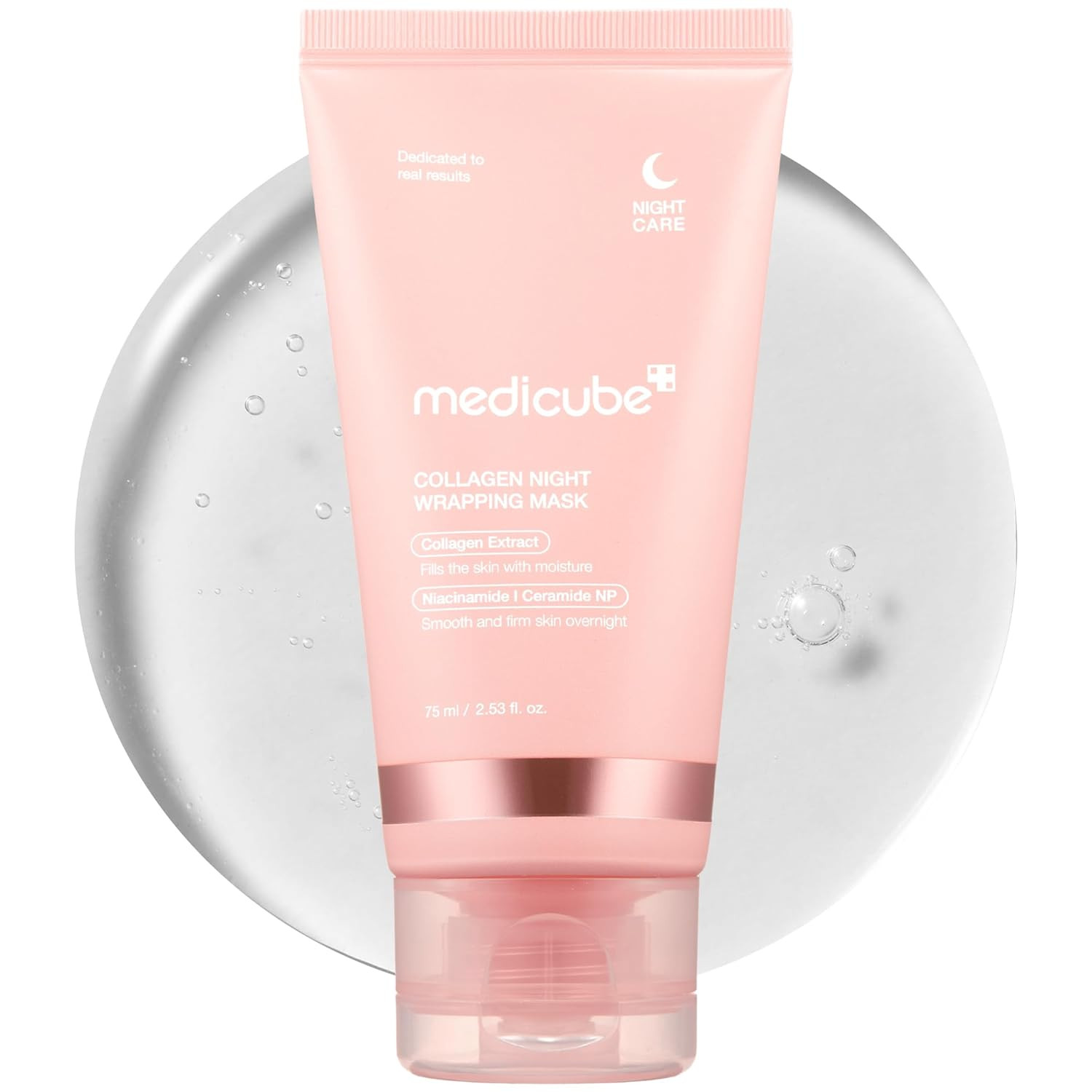 Medicube Collagen Overnight Wrapping Peel Off Facial Mask Pack - Elasticity & Hydration Care, Red... | Amazon (US)