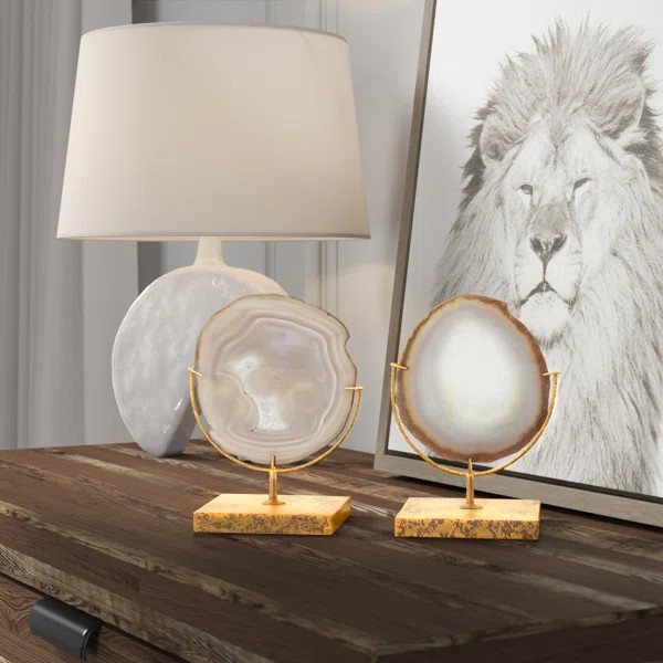 Navasota Decorative Agate Décor | Wayfair North America
