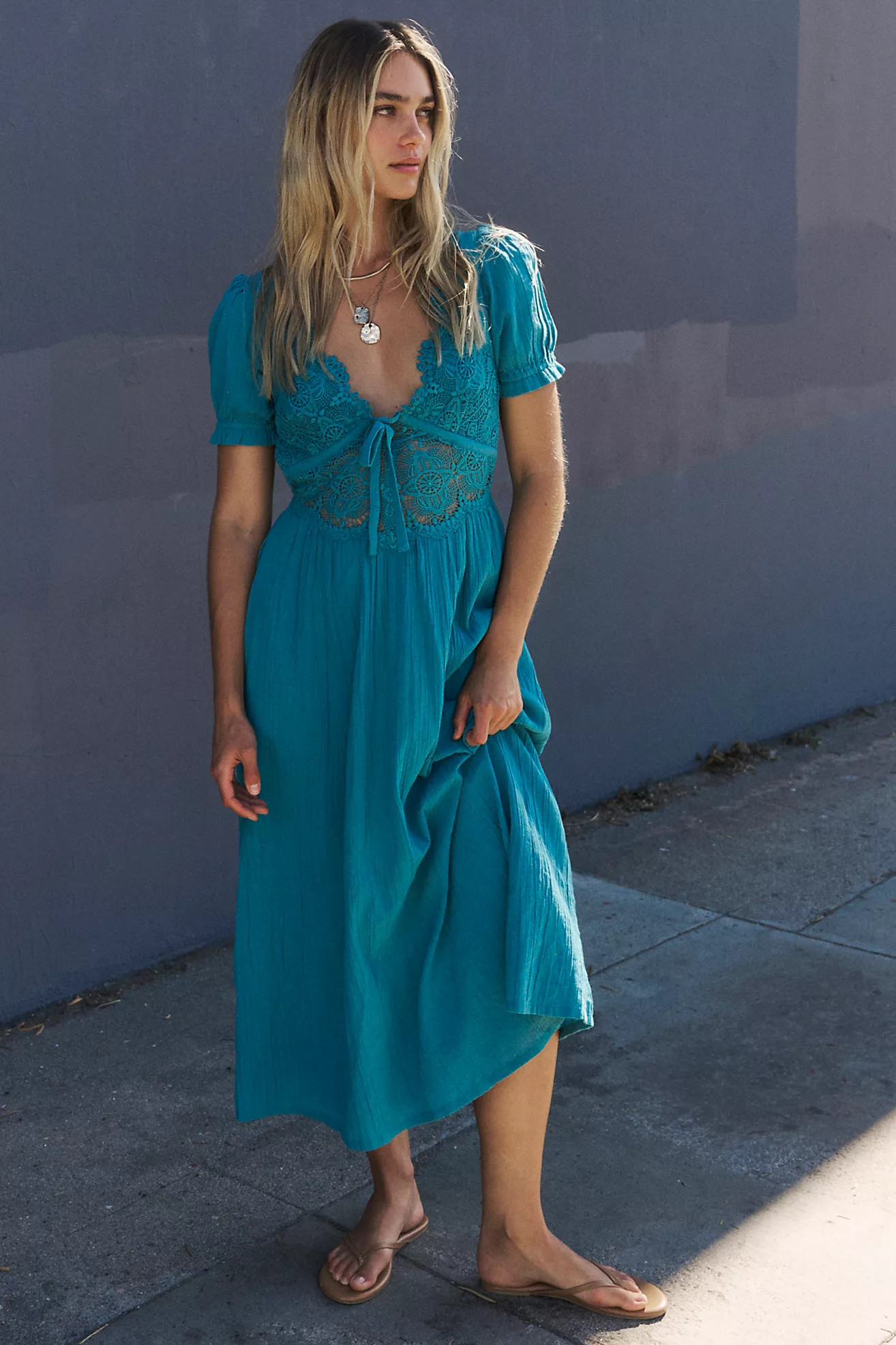 All You Need Is Lace Midi Dress | Free People (Global - UK&FR Excluded)