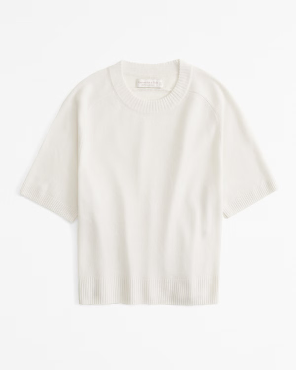 Cashmere Crew Tee | Abercrombie & Fitch (US)