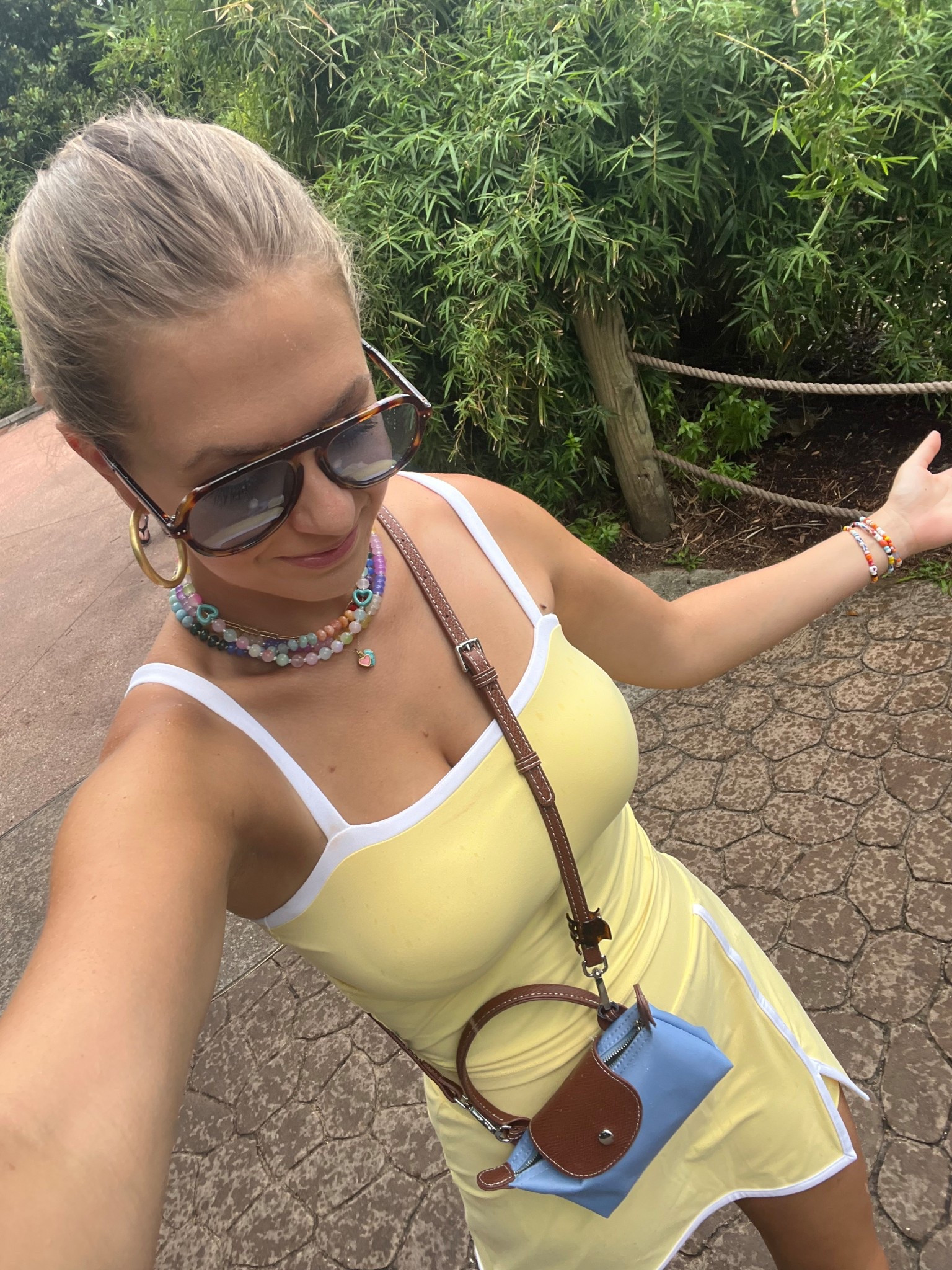 Only way I’m surviving summer in Houston is activewear every day throw on some jewelry and a cutie bag and it’s fit! 

Target tennis skirt (small) and workout top! (Medium) 

Amazon sneakers not picture but they’re literally cooling 🥵

#LTKActive #LTKSummerEdit #LTKStyleTip