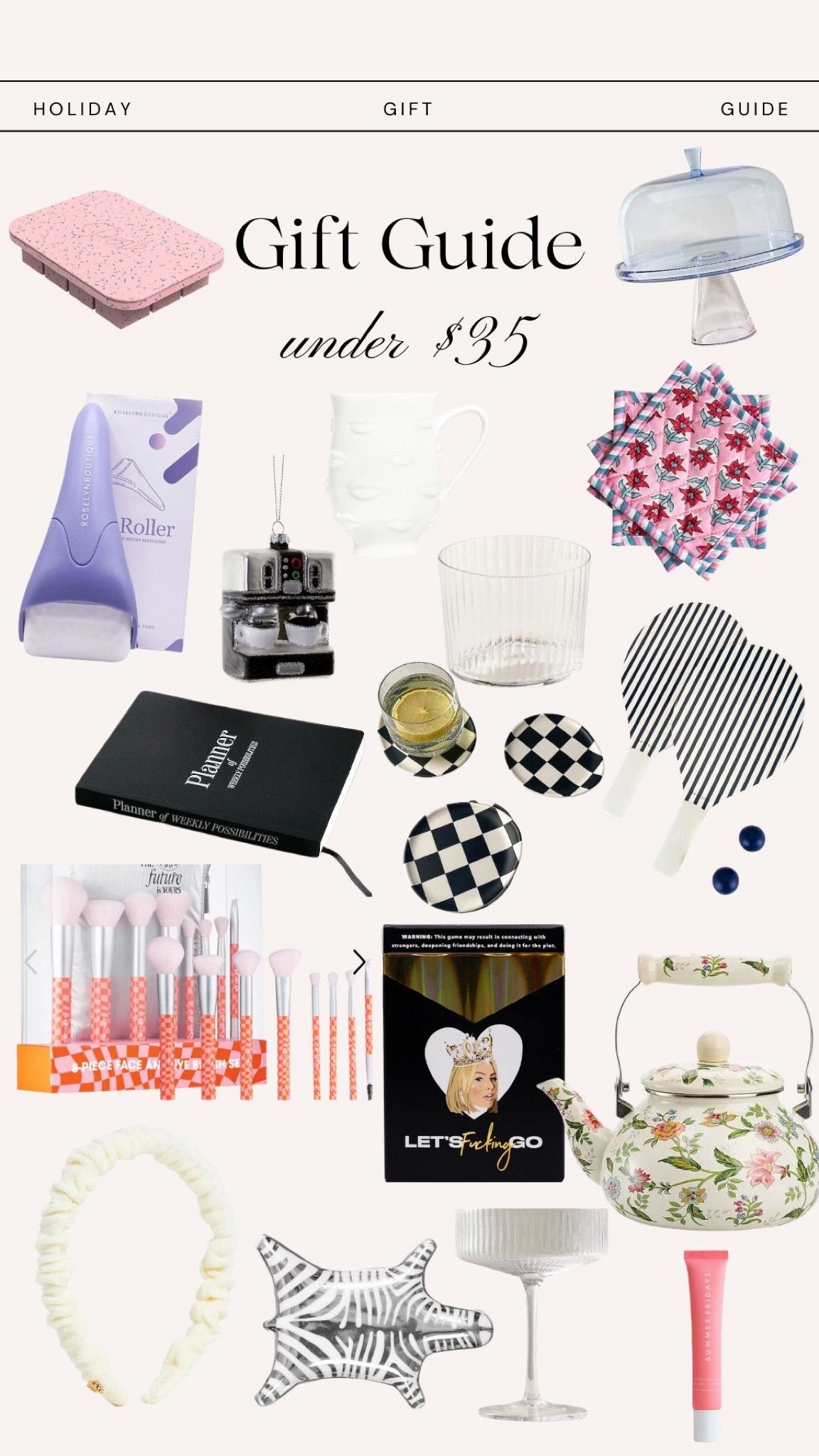 Gifts under $35! 

#LTKHoliday #LTKGiftGuide #LTKSeasonal