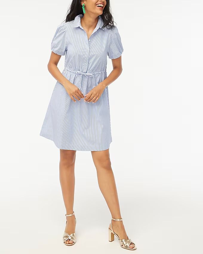 Short-sleeve collared mini dress | J.Crew Factory